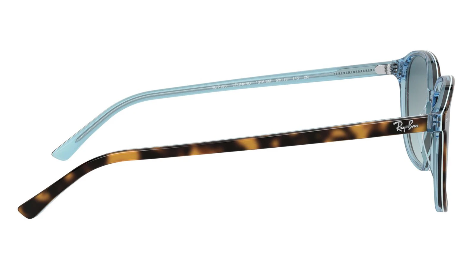 Мужские солнцезащитные очки Ray-Ban Leonard RB 2193 13163M оригинальный размер фото 3