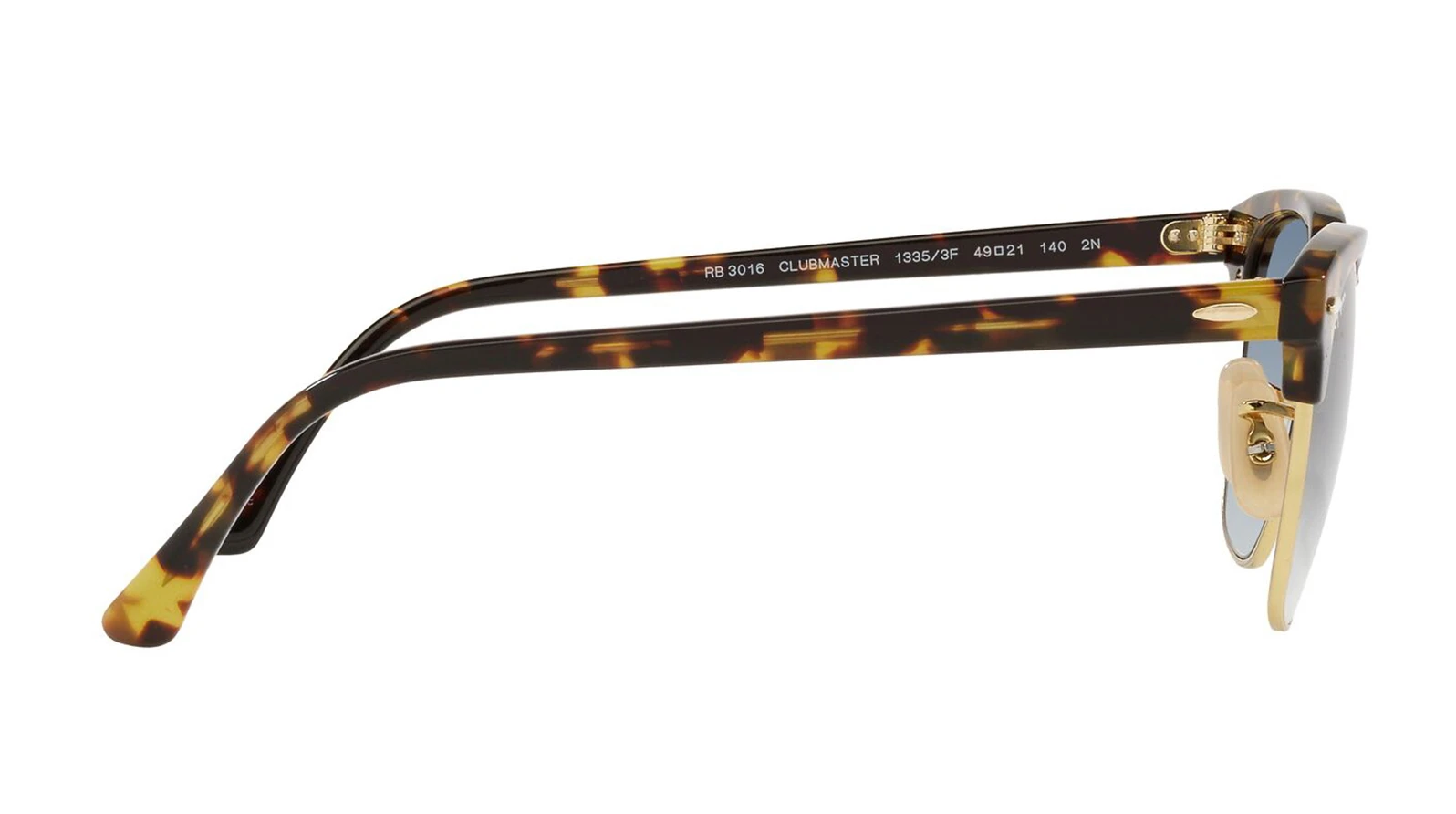 Очки Ray-Ban Clubmaster Fleck RB 3016 13353F оригинальный размер фото 3