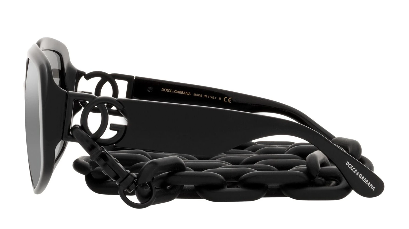 Женские солнцезащитные очки Dolce&Gabbana 4386 501/88 с цепочкой оригинальный размер фото 4