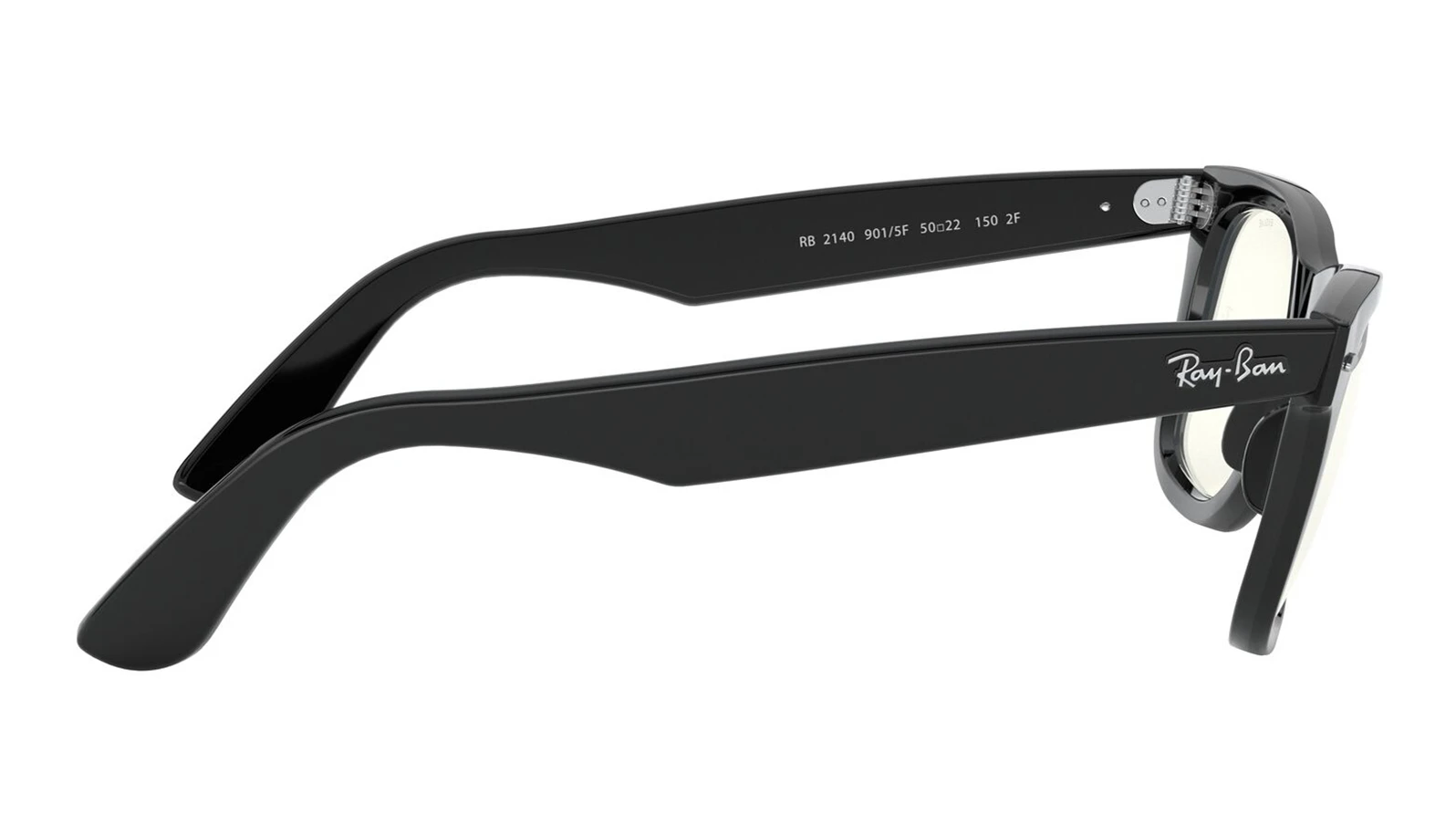 Мужские солнцезащитные очки Ray-Ban Original Wayfarer RB 2140 901/5F оригинальный размер фото 3