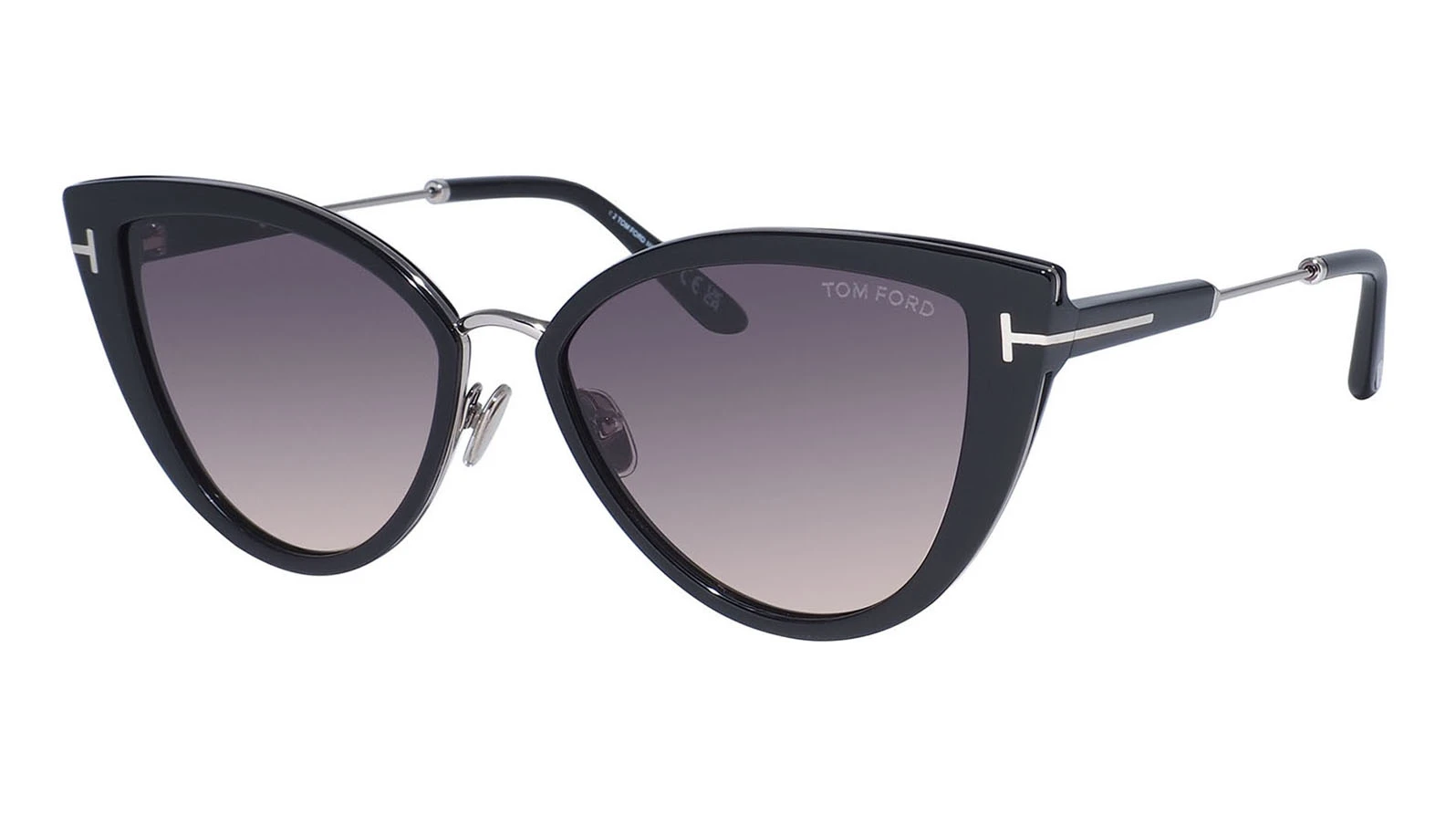 Женские солнцезащитные очки Tom Ford Anjelica-02 868 01B оригинальный размер фото 1