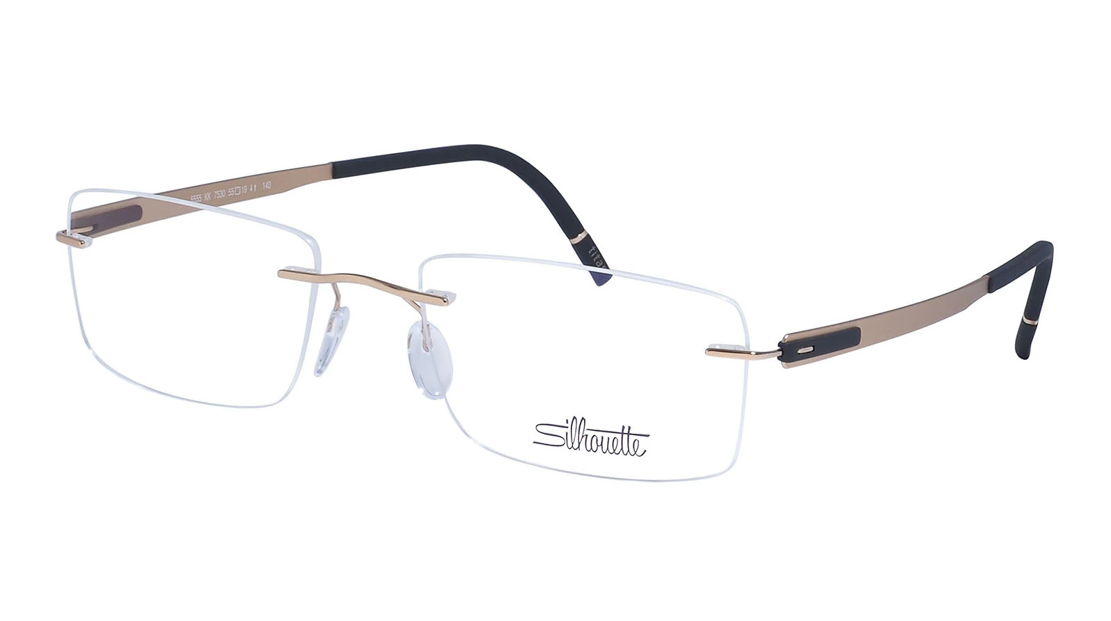 Оправа для очков для зрения Silhouette Blend 5555 KK 7530 оригинальный размер фото 1