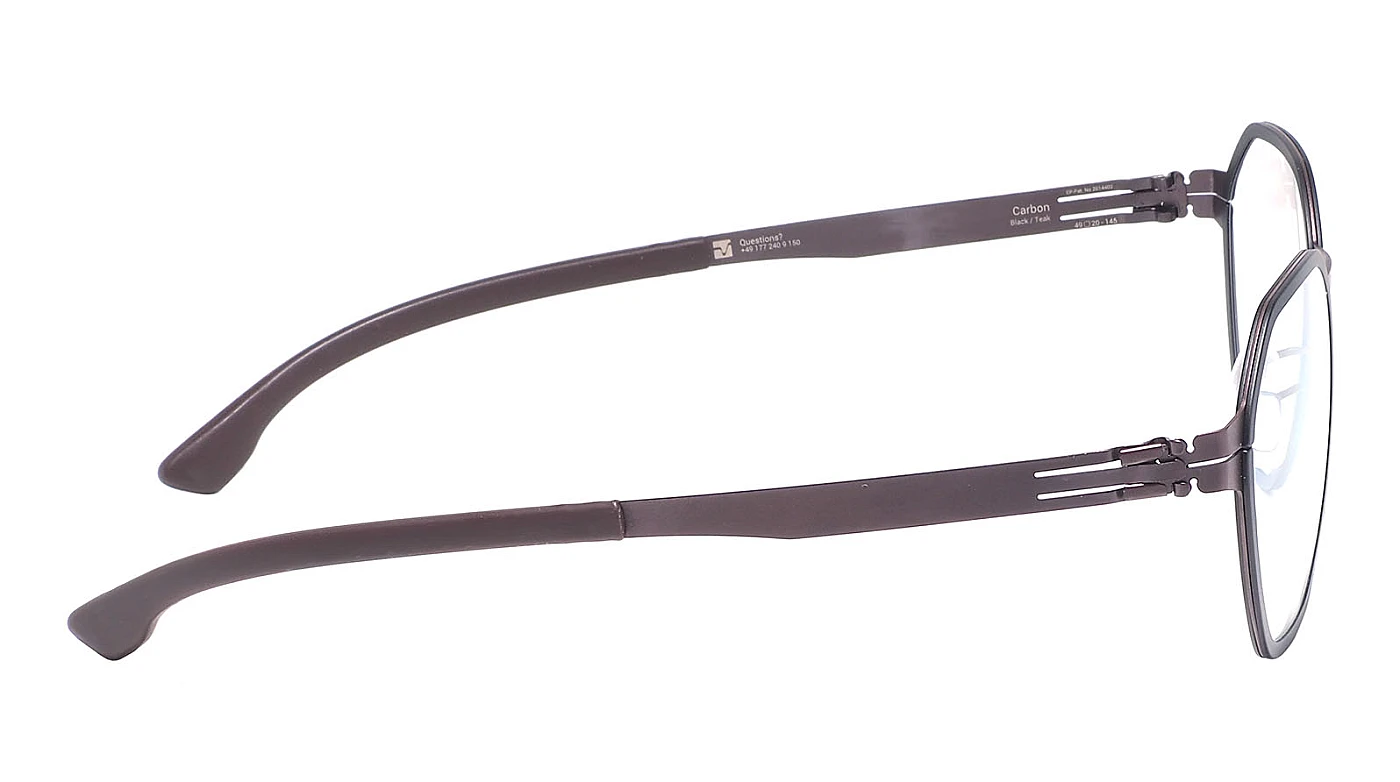 Оправа для очков для зрения Ic! Berlin Carbon Teak-Black фото 3