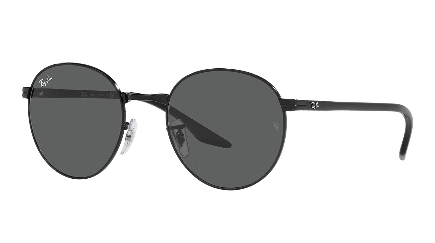 Мужские солнцезащитные очки Ray-Ban Round RB 3691 002/B1 фото 1