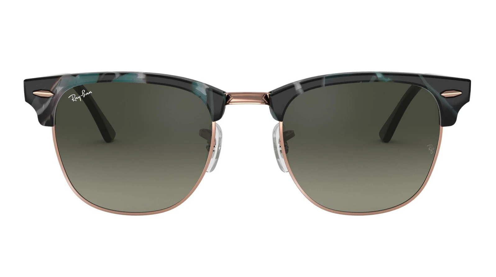 Мужские солнцезащитные очки Ray-Ban Clubmaster RB 3016 125571 оригинальный размер фото 2