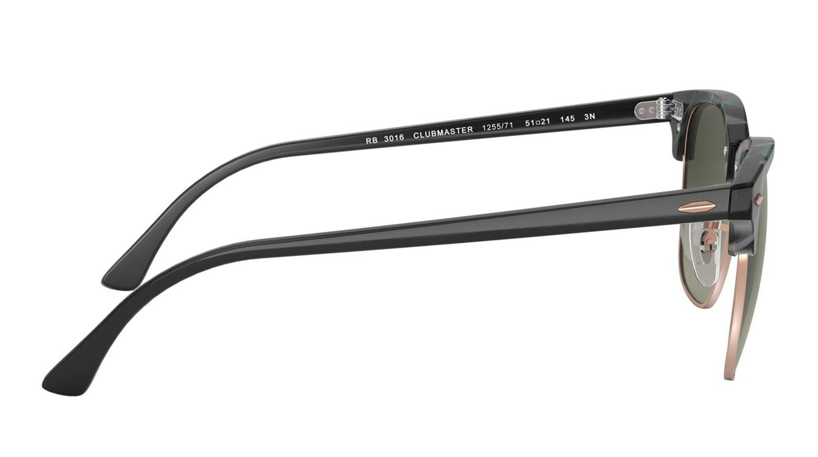Мужские солнцезащитные очки Ray-Ban Clubmaster RB 3016 125571 оригинальный размер фото 3