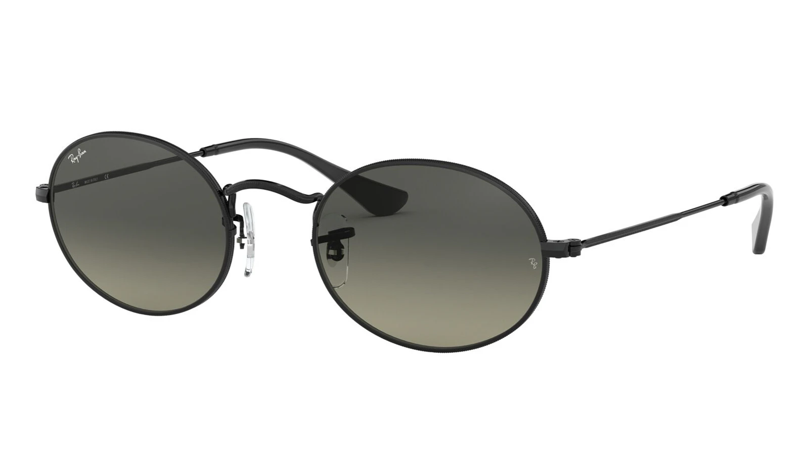 Мужские солнцезащитные очки Ray-Ban Oval Flat Lenses RB 3547N 002/71 оригинальный размер фото 1