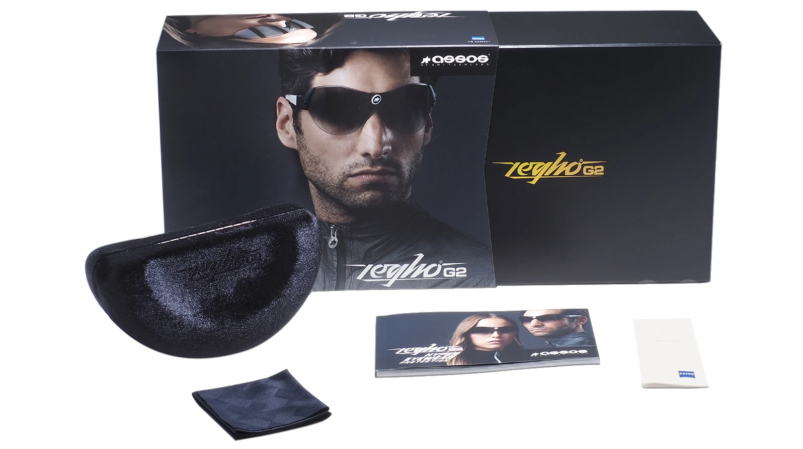 Мужские спортивные очки ASSOS Zegho Werksmannschaft Black оригинальный размер фото 5