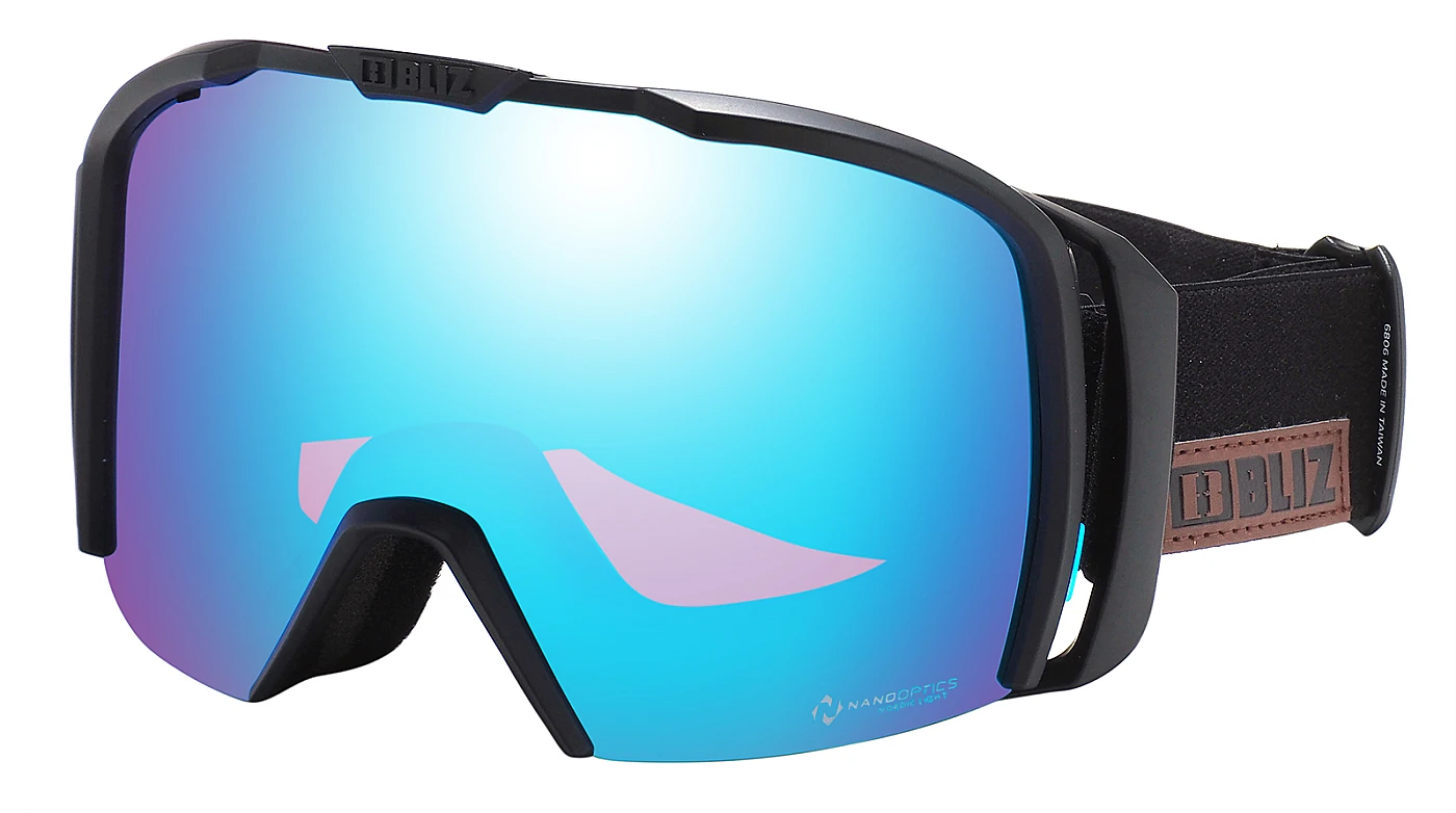 Унисекс спортивные очки Bliz Goggles Nova Nordic Light Matt Black фото 1