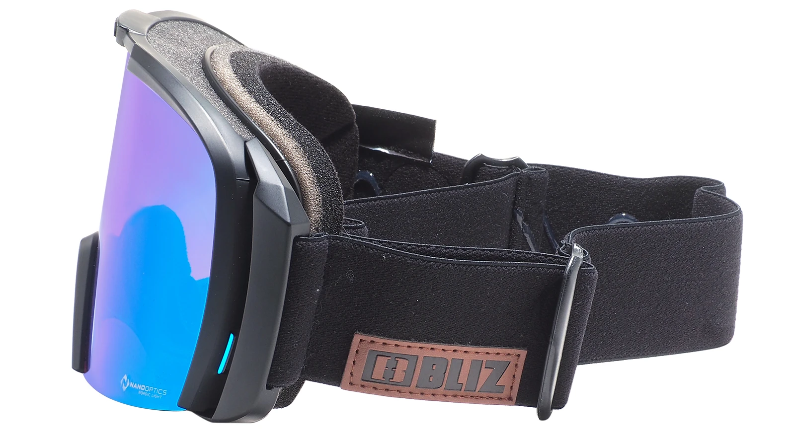 Унисекс спортивные очки Bliz Goggles Nova Nordic Light Matt Black оригинальный размер фото 4
