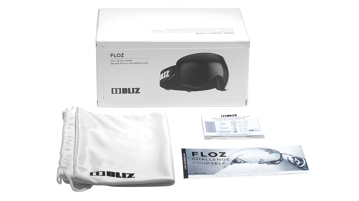 Мужские спортивные очки Bliz Goggles Floz Black фото 5