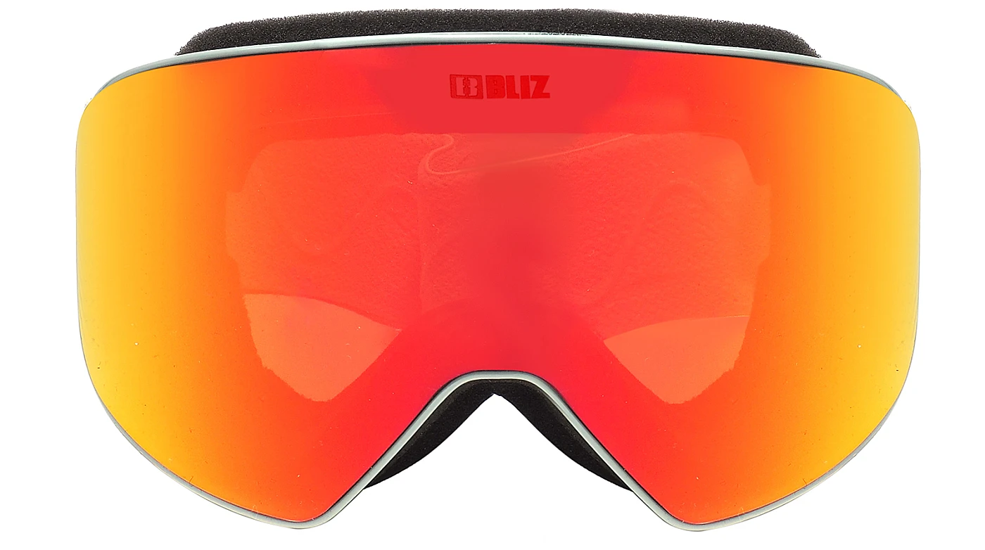 Унисекс спортивные очки Bliz Goggles Flow M14 Light Grey (2 линзы в комплекте) фото 2