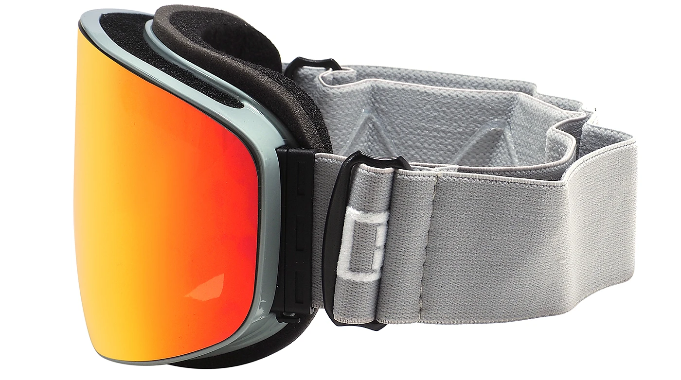 Унисекс спортивные очки Bliz Goggles Flow M14 Light Grey (2 линзы в комплекте) фото 4