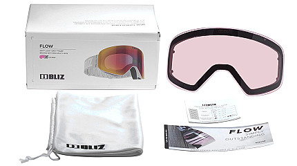 Bliz Goggles Flow M14 Light Grey (2 линзы в комплекте)