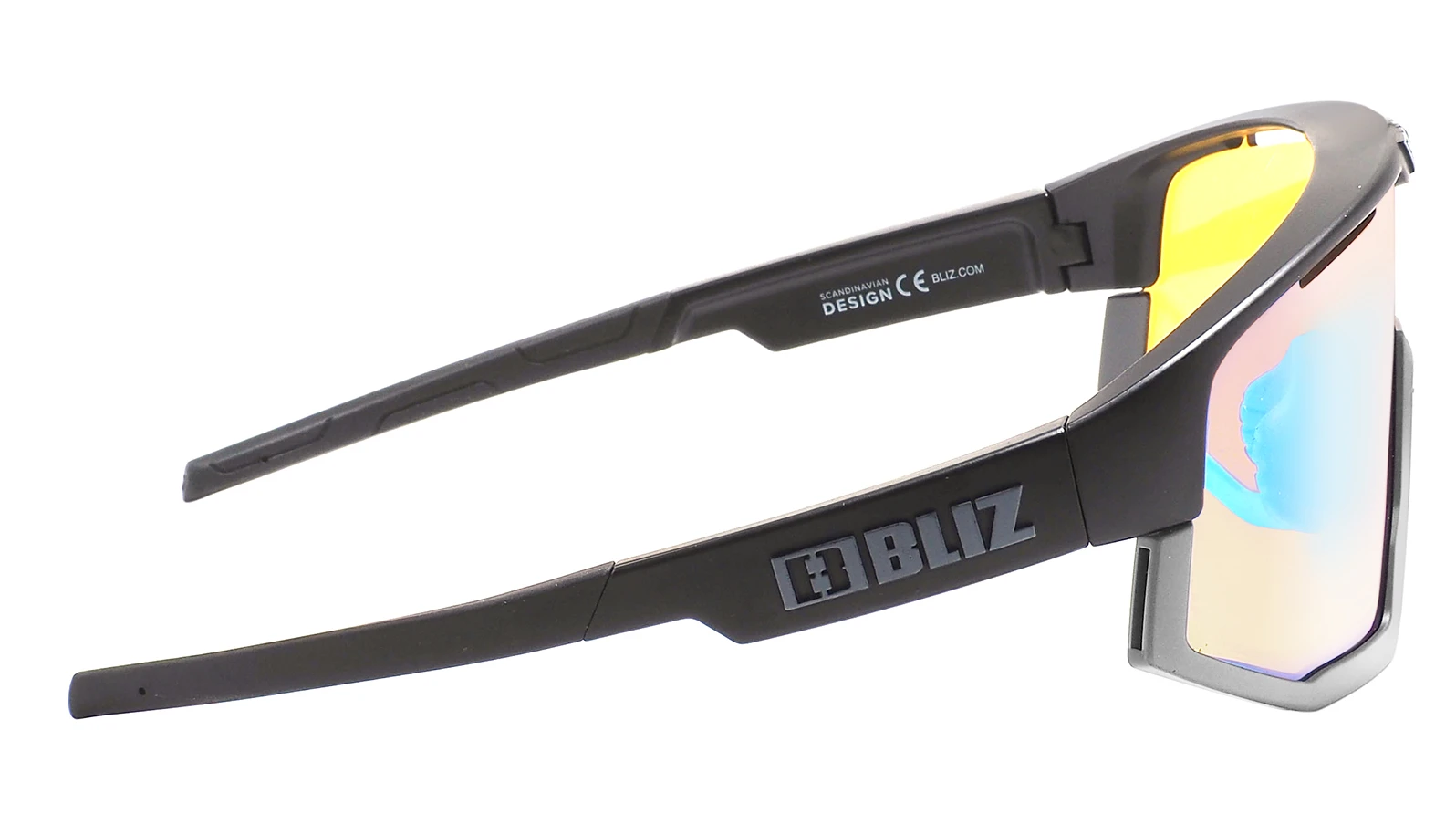 Спортивные очки Bliz Active Vision Nano Optics Matt Black Grey Nordic Light оригинальный размер фото 5