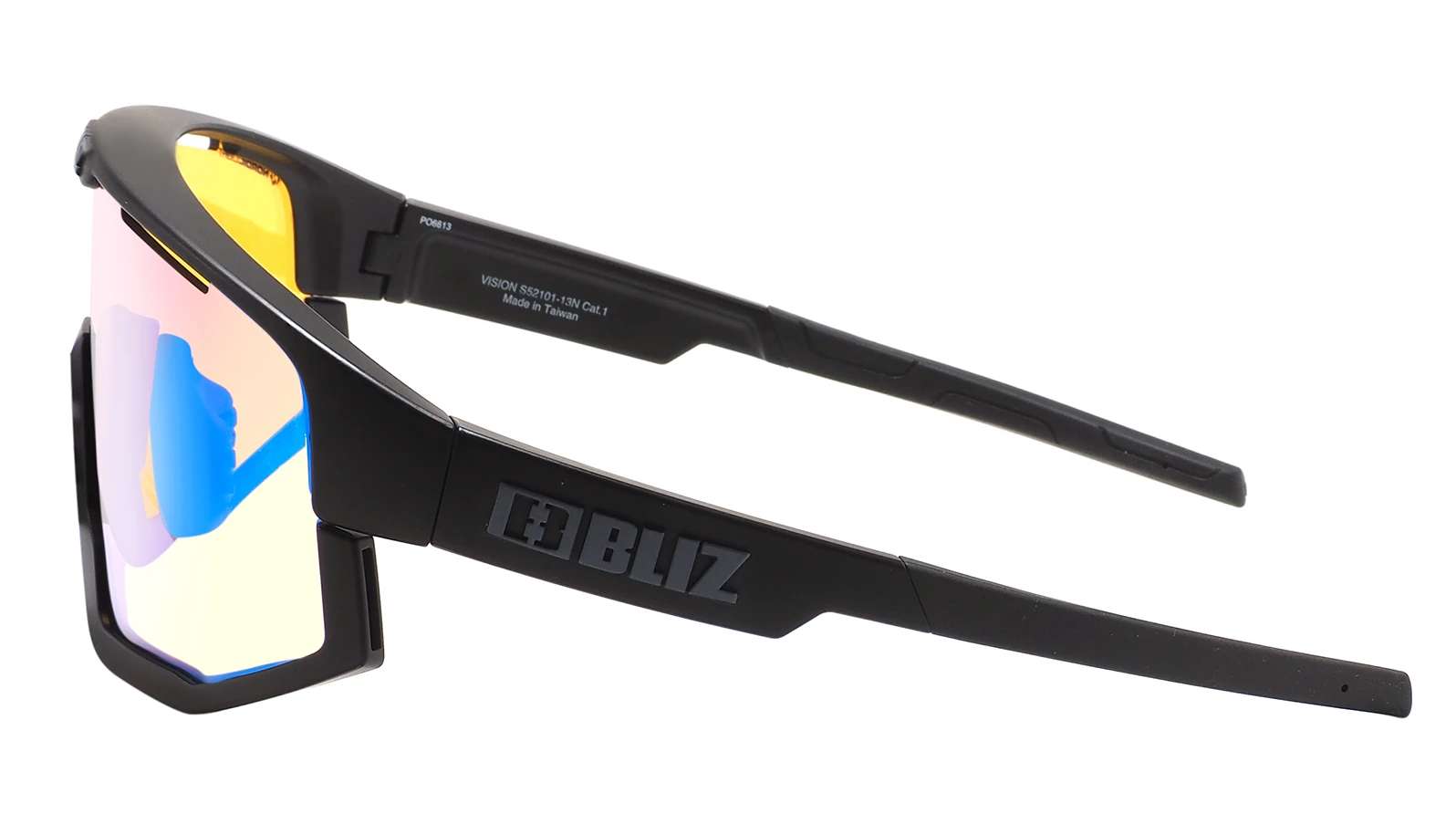 Спортивные очки Bliz Active Vision Nano Optics Matt Black Grey Nordic Light оригинальный размер фото 8