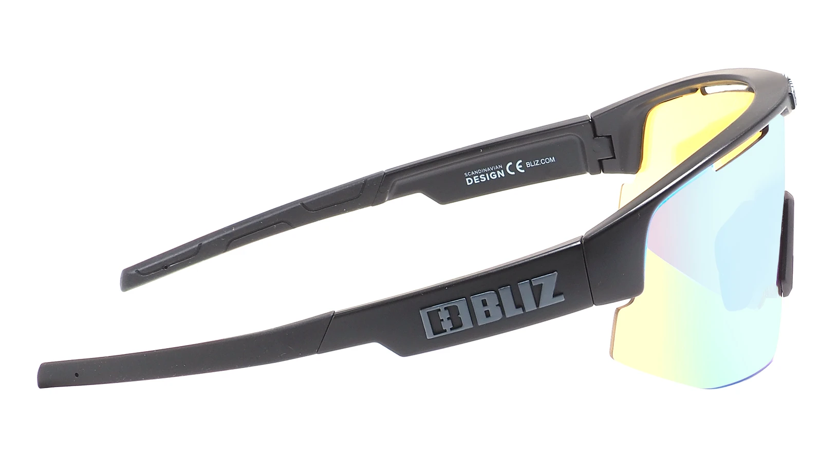 Спортивные очки Bliz Active Matrix Nano Optics Matt Black Nordic Light оригинальный размер фото 3