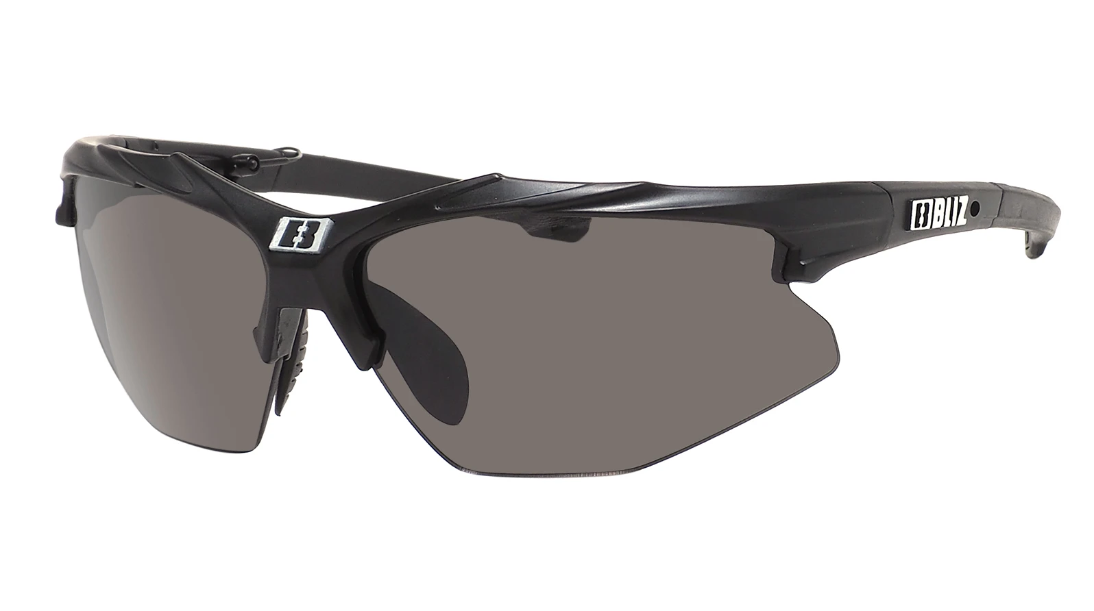 Мужские спортивные очки Bliz Active Hybrid SF Matt Black (3 линзы в комплекте) оригинальный размер фото 1