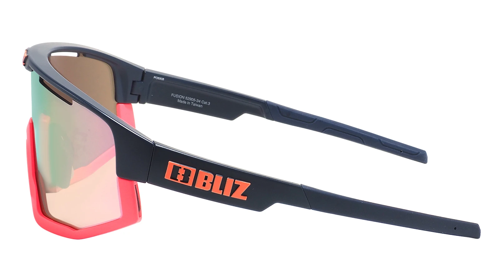 Мужские спортивные очки Bliz Active Fusion Matt Dark Blue оригинальный размер фото 7