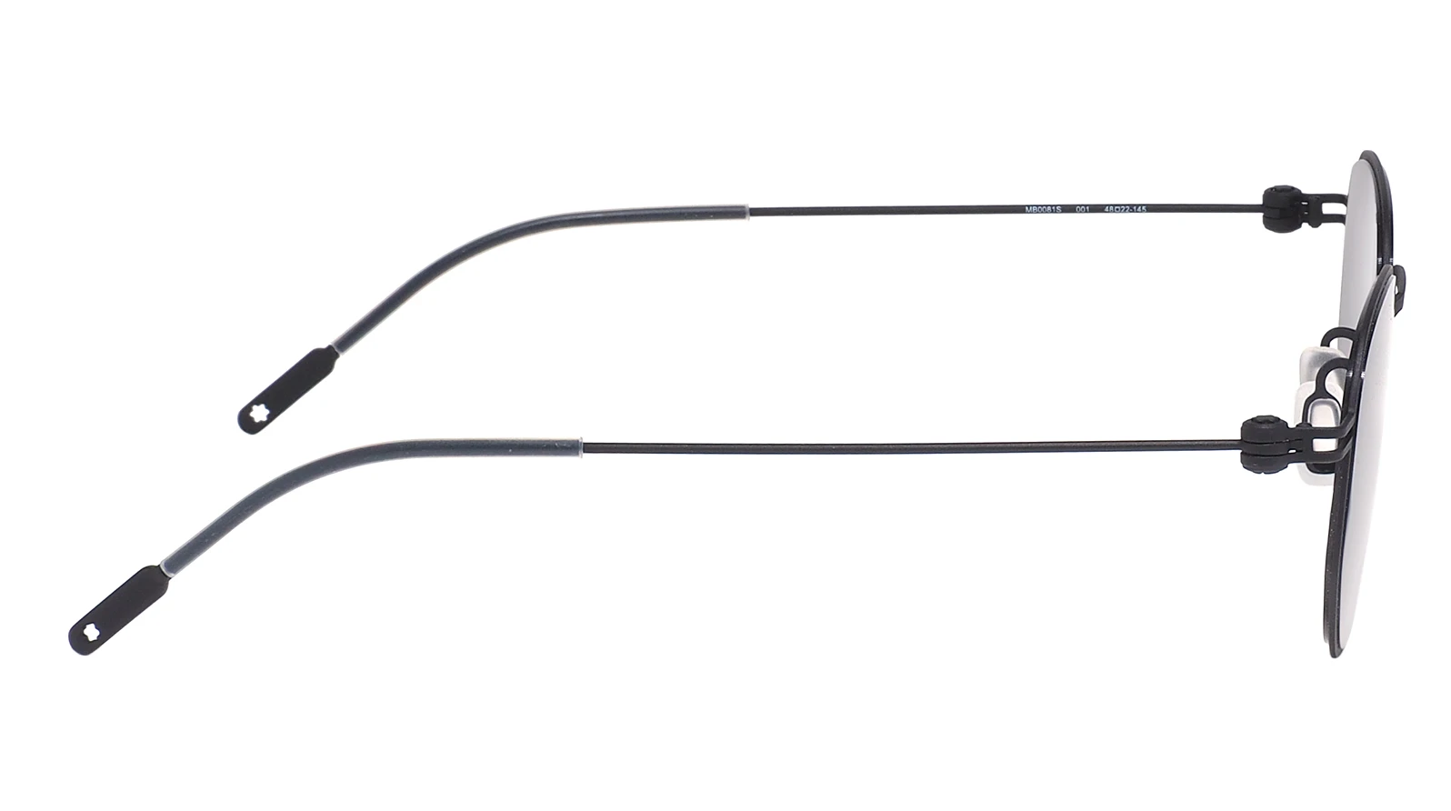 Унисекс солнцезащитные очки Montblanc 0081S 001 оригинальный размер фото 3