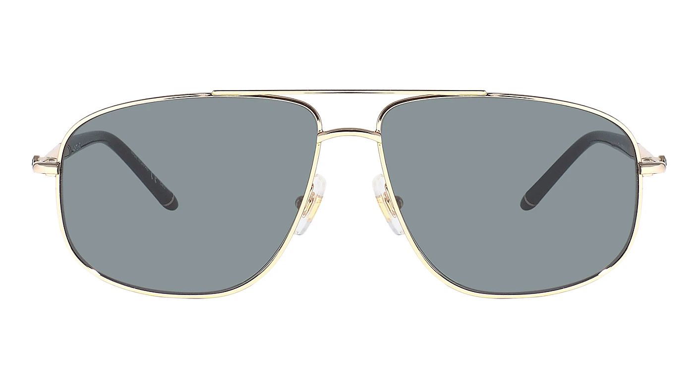 Мужские солнцезащитные очки Montblanc 0069S 002 (aviator) фото 2
