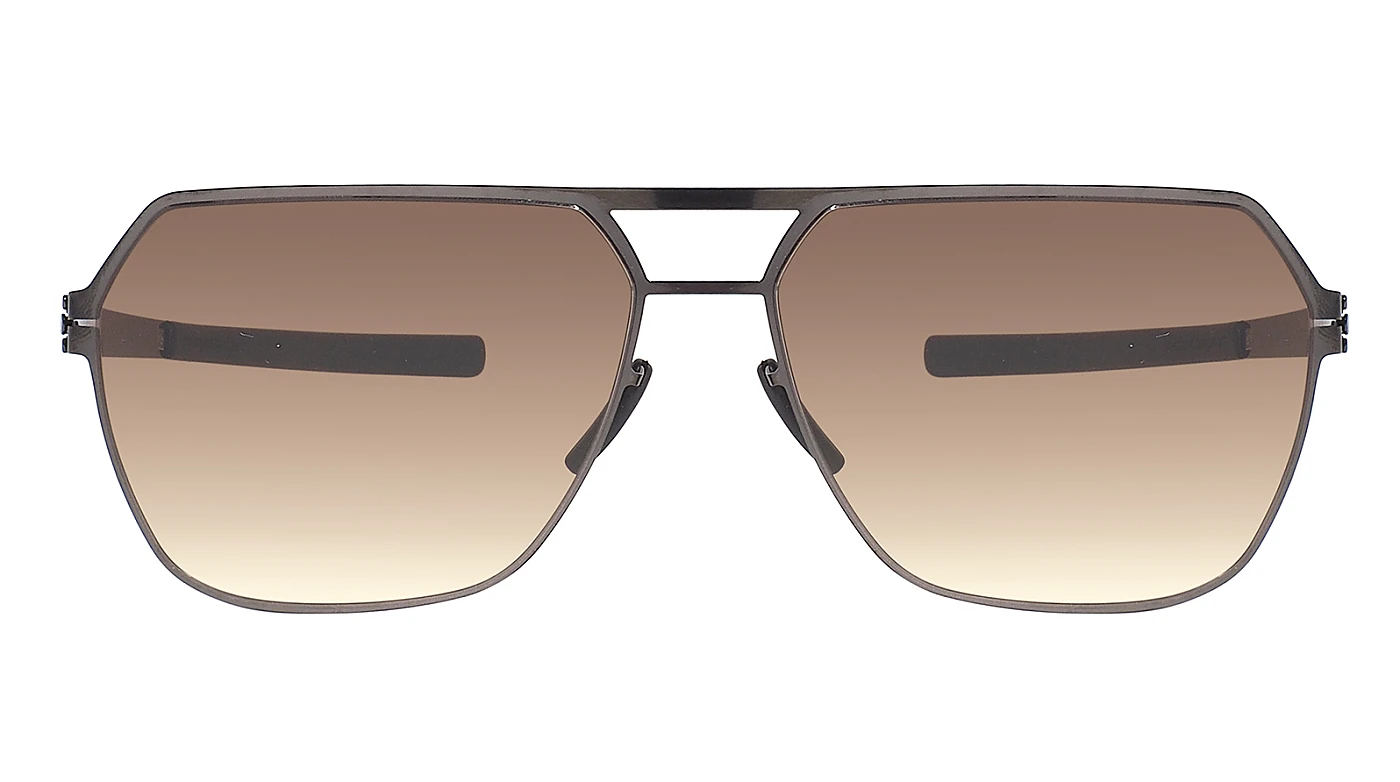Солнцезащитные очки Ic! Berlin Boris N. Gun Metal Brown Gradient фото 2