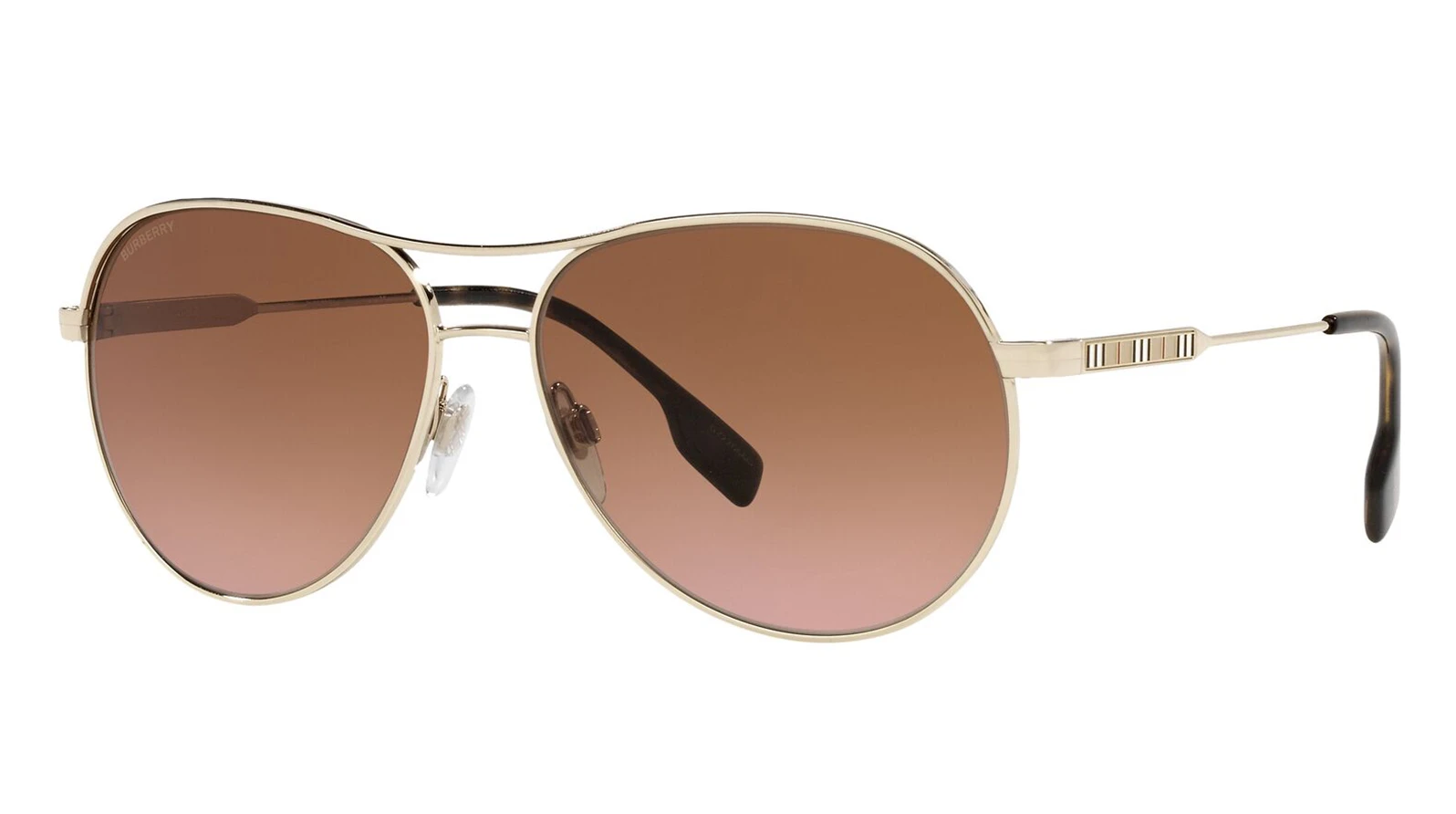 Металлические солнцезащитные очки Burberry 3122 110913 (женские) оригинальный размер фото 1
