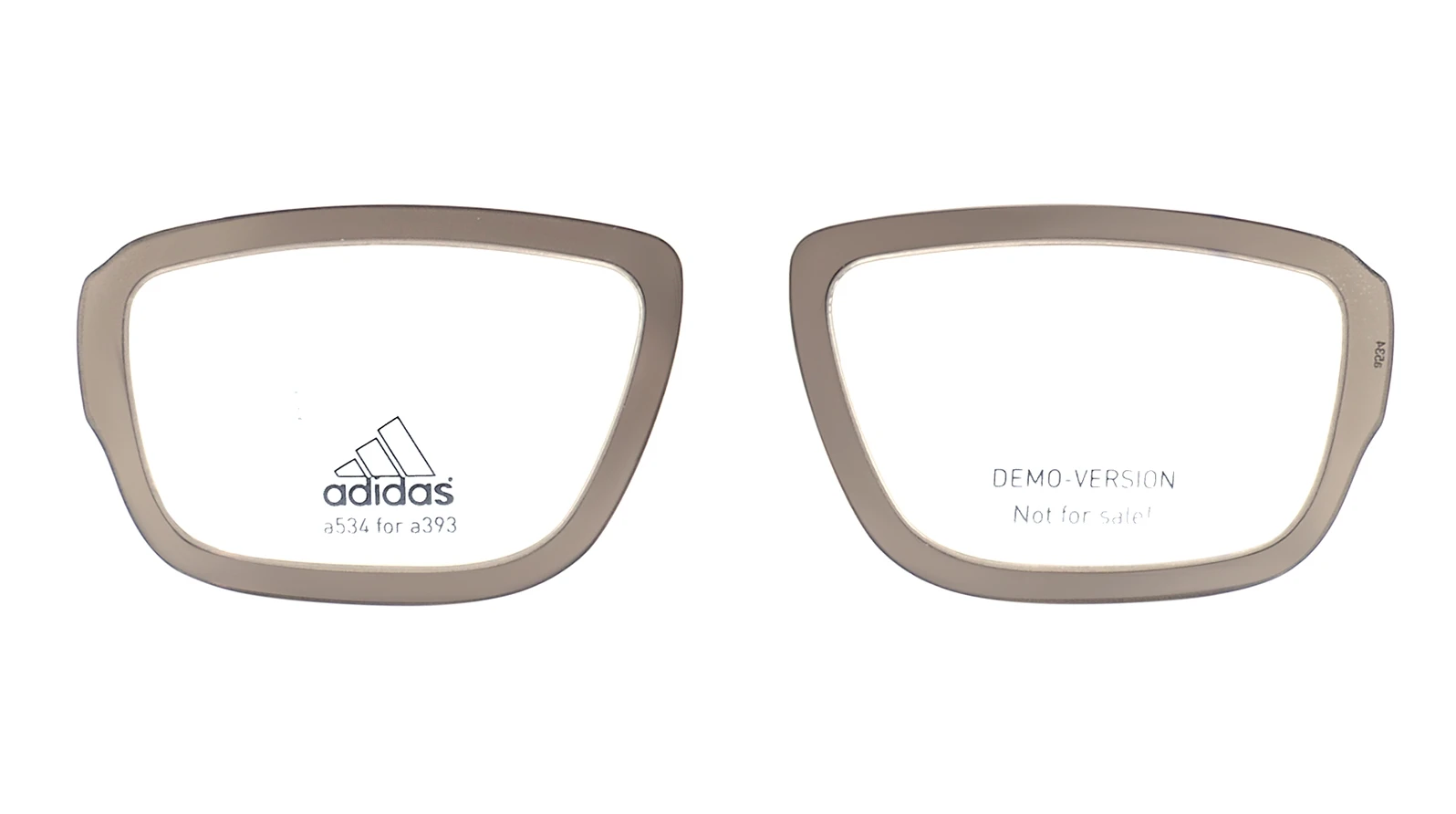 Солнцезащитные очки Оптический адаптер Adidas clip a534 оригинальный размер фото 1