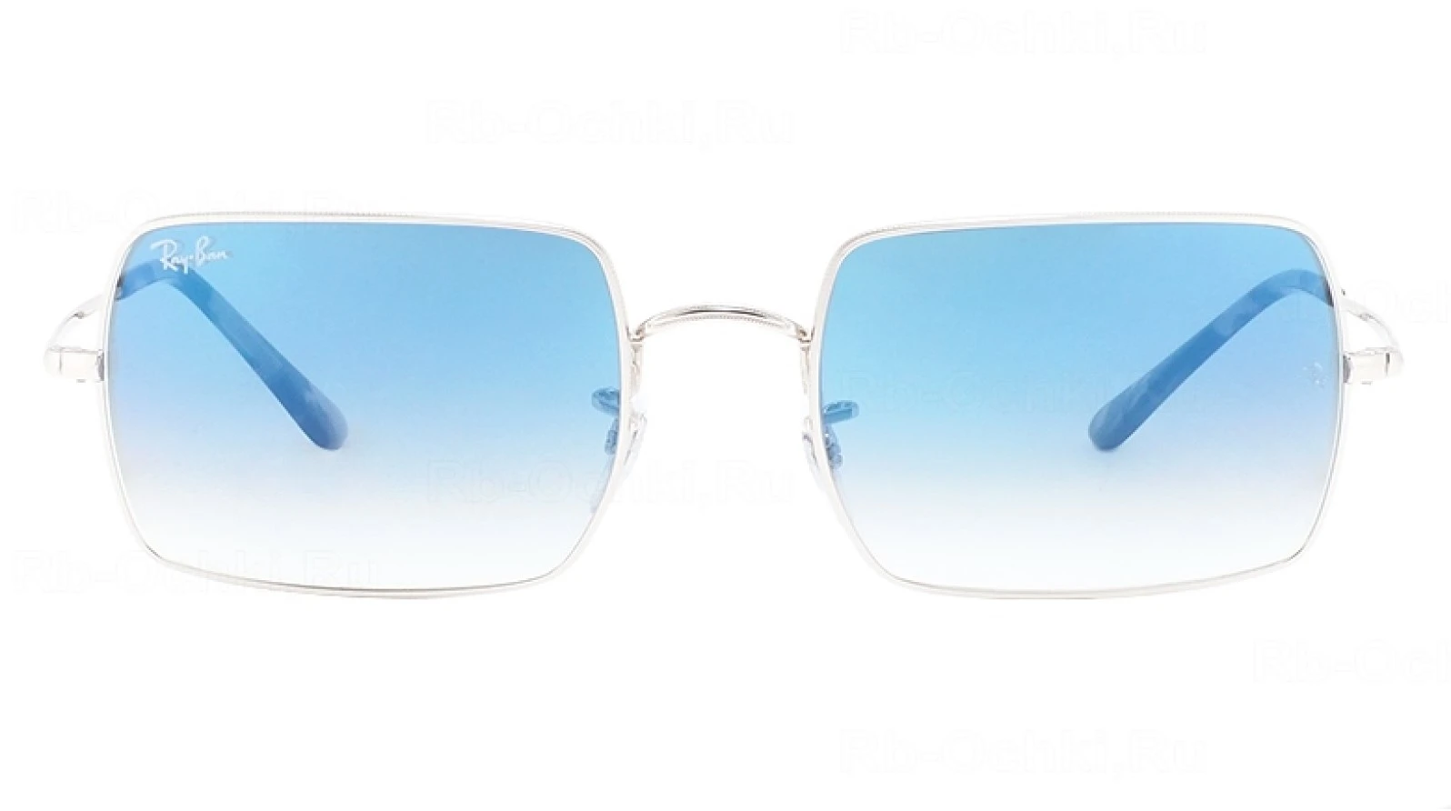 Солнцезащитные очки Ray-Ban Rectangle RB 1969 91493F оригинальный размер фото 2