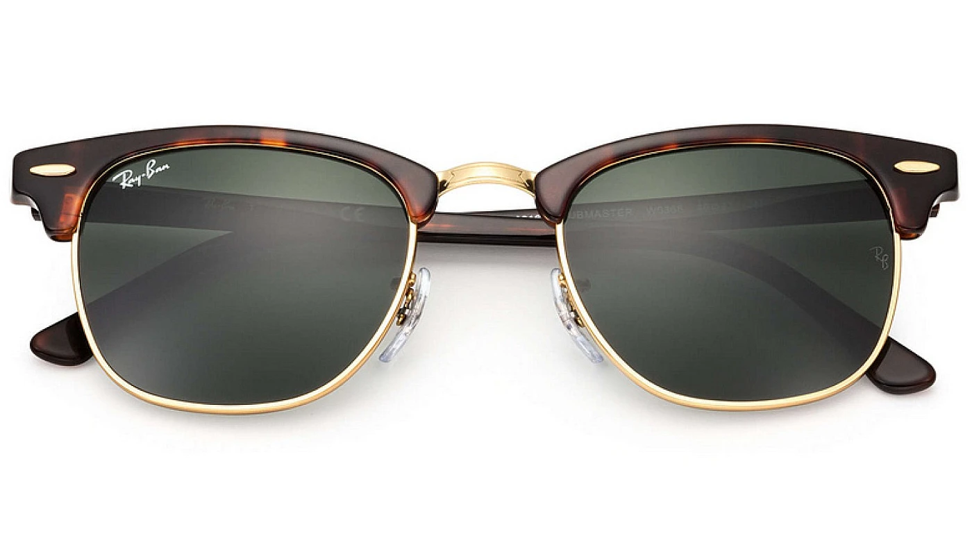 Мужские солнцезащитные очки Ray-Ban Clubmaster RB 3016 W0366 фото 4