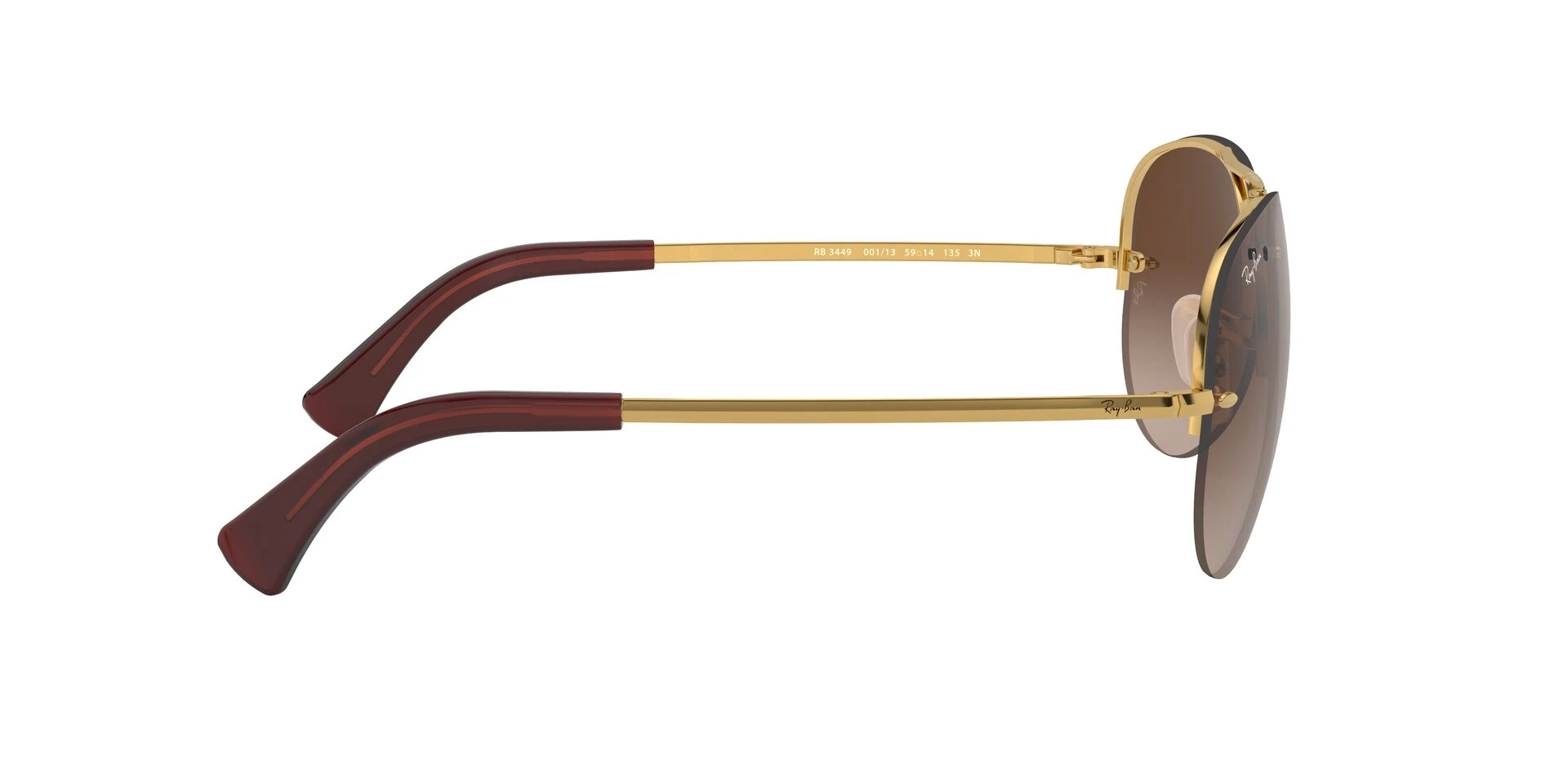 Очки Ray-Ban Highstreet RB 3449 001/13 оригинальный размер фото 4