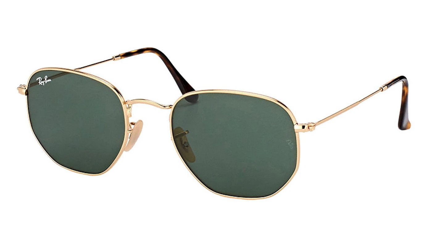 Мужские солнцезащитные очки Ray-Ban Hexagonal RB 3548N 001 фото 1