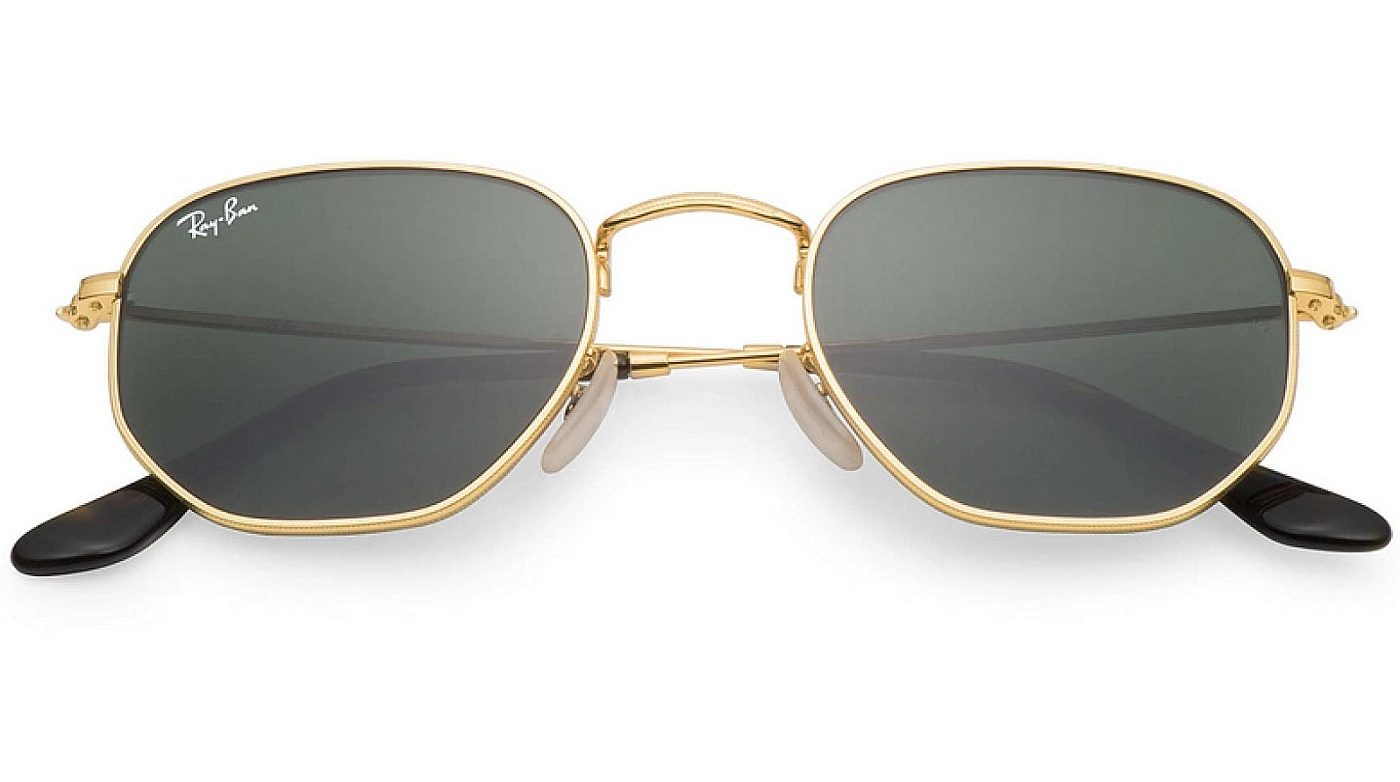 Мужские солнцезащитные очки Ray-Ban Hexagonal RB 3548N 001 фото 4