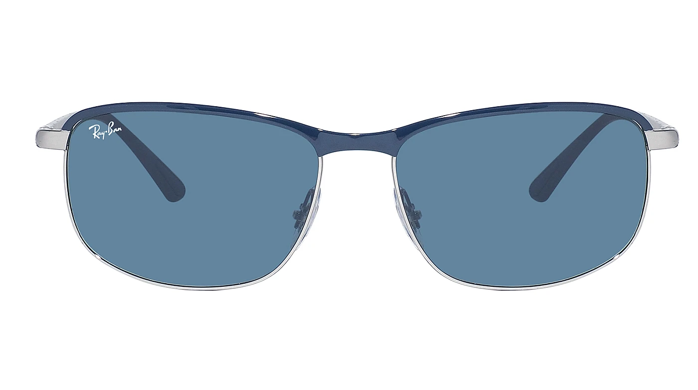 Металлические солнцезащитные очки Ray-Ban 3671 9204R5 (мужские) фото 2