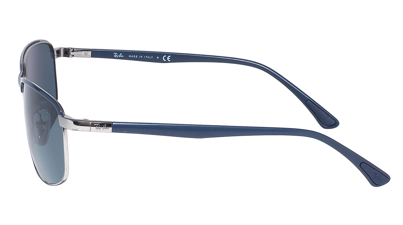 Металлические солнцезащитные очки Ray-Ban 3671 9204R5 (мужские) фото 4