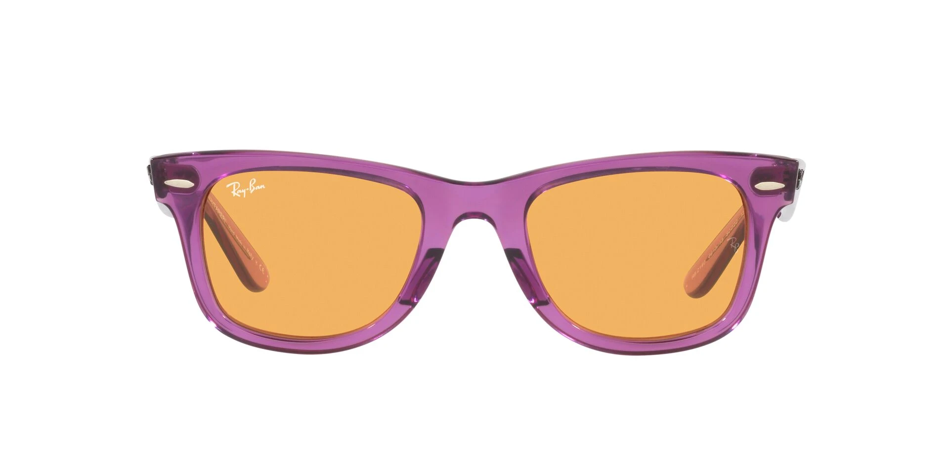 Мужские солнцезащитные очки Ray-Ban Original Wayfarer RB 2140 661313 оригинальный размер фото 2