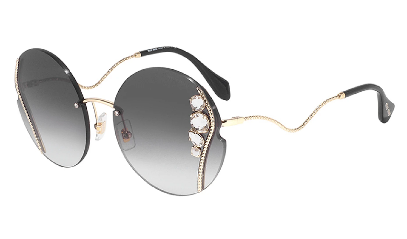 Женские солнцезащитные очки Miu Miu 50XS 05O5D1 фото 1
