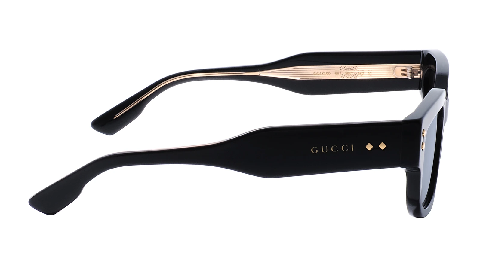 Унисекс солнцезащитные очки Gucci 1218S 001 оригинальный размер фото 3