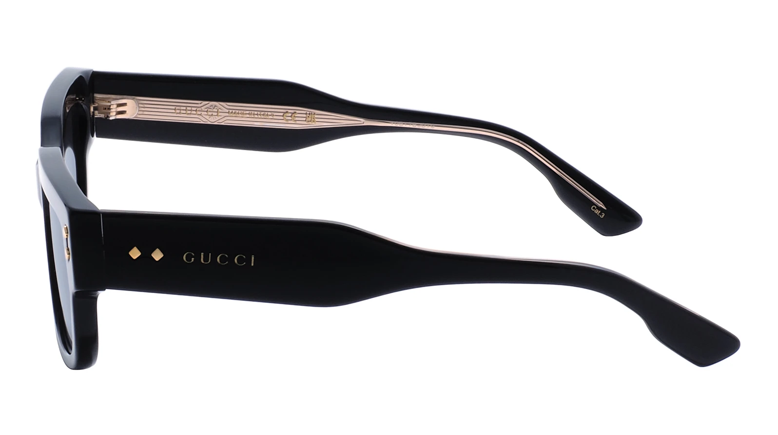 Унисекс солнцезащитные очки Gucci 1218S 001 оригинальный размер фото 4