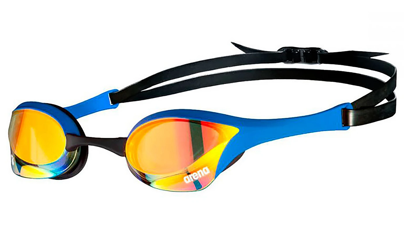 Унисекс спортивные очки Очки для плавания Arena Cobra Ultra Swipe Mirror Blue-370 фото 1
