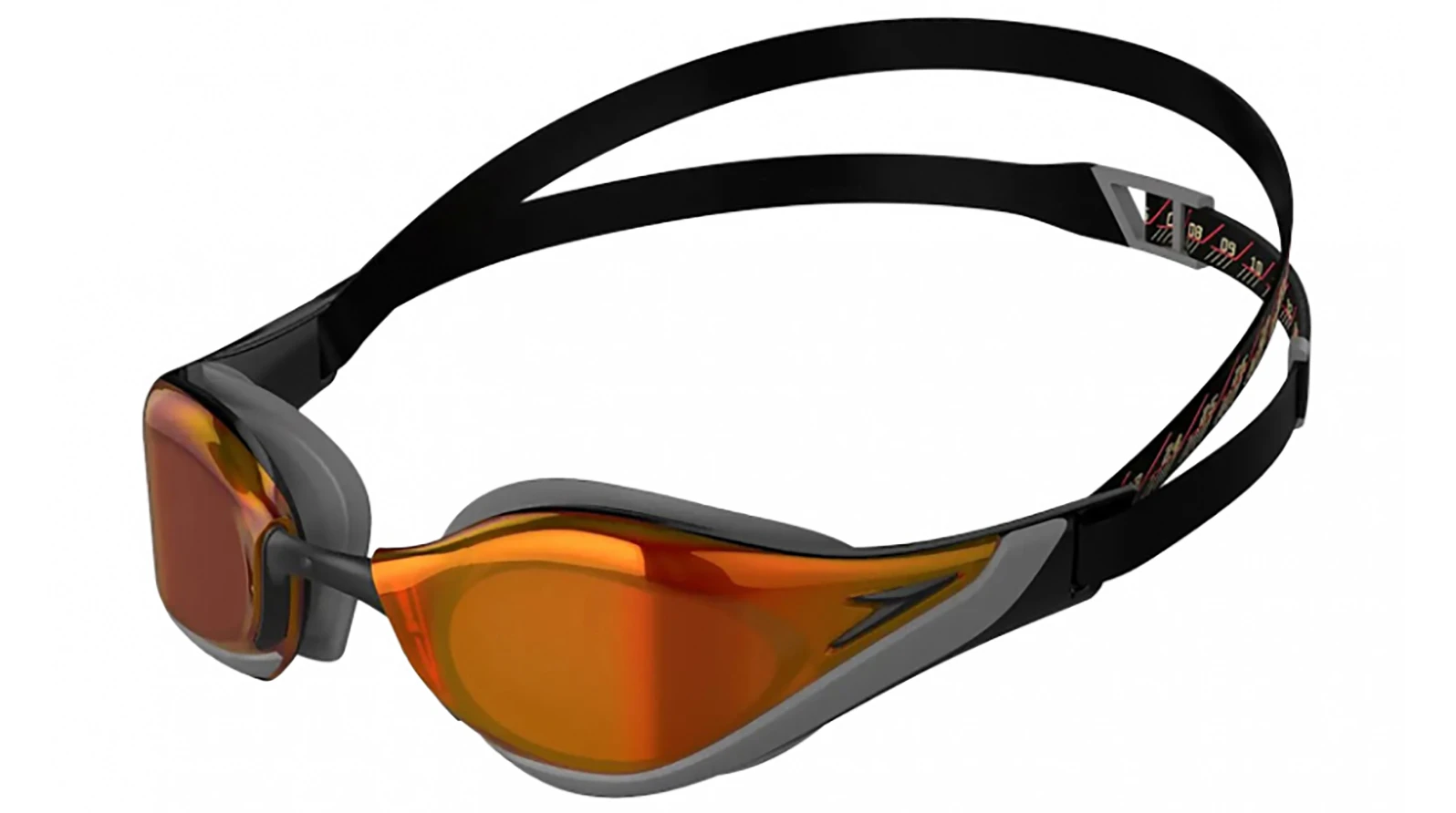 Унисекс спортивные очки Очки для плавания Speedo Fastskin Pure Focus Mirror оригинальный размер фото 1
