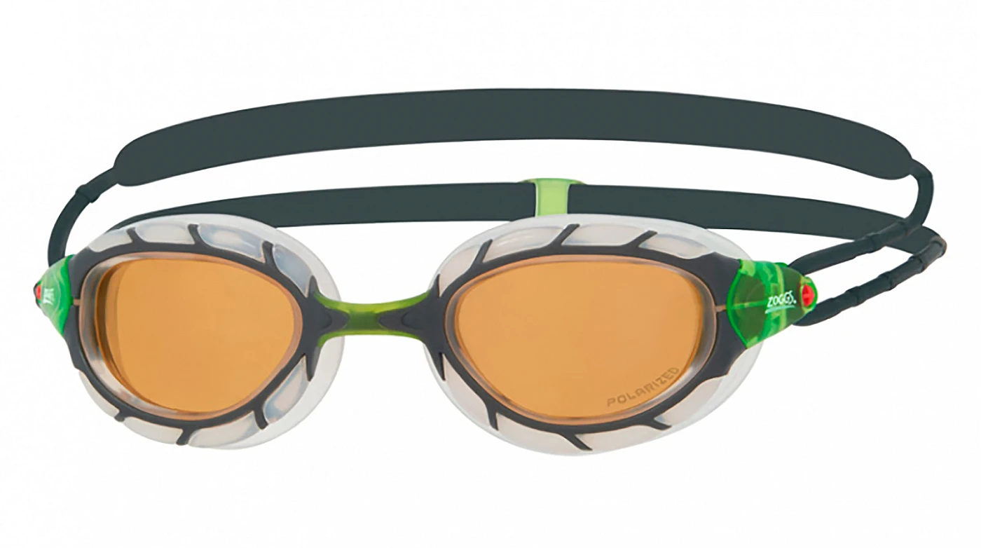 Спортивные очки Очки для плавания ZOGGS Predator Polarized Ultra (серый/золотой) Regular фото 1