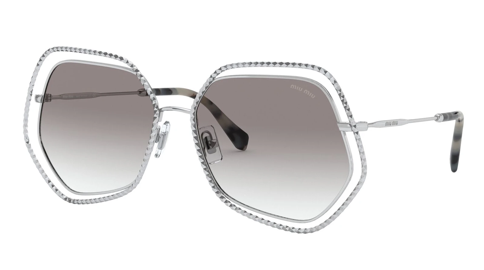 Женские солнцезащитные очки Miu Miu 58VS 1BC0A7 оригинальный размер фото 1