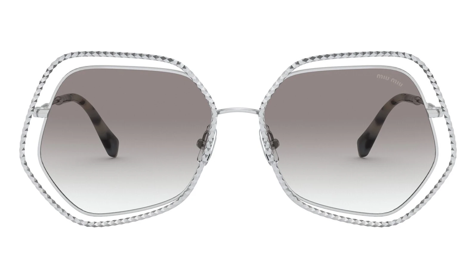 Женские солнцезащитные очки Miu Miu 58VS 1BC0A7 оригинальный размер фото 2