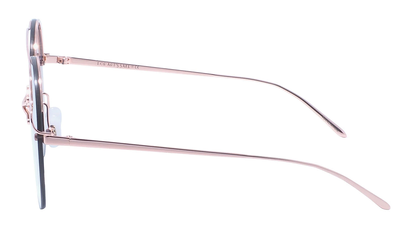 Женские солнцезащитные очки For Art's Sake Aqua Rose Gold JL4 фото 4