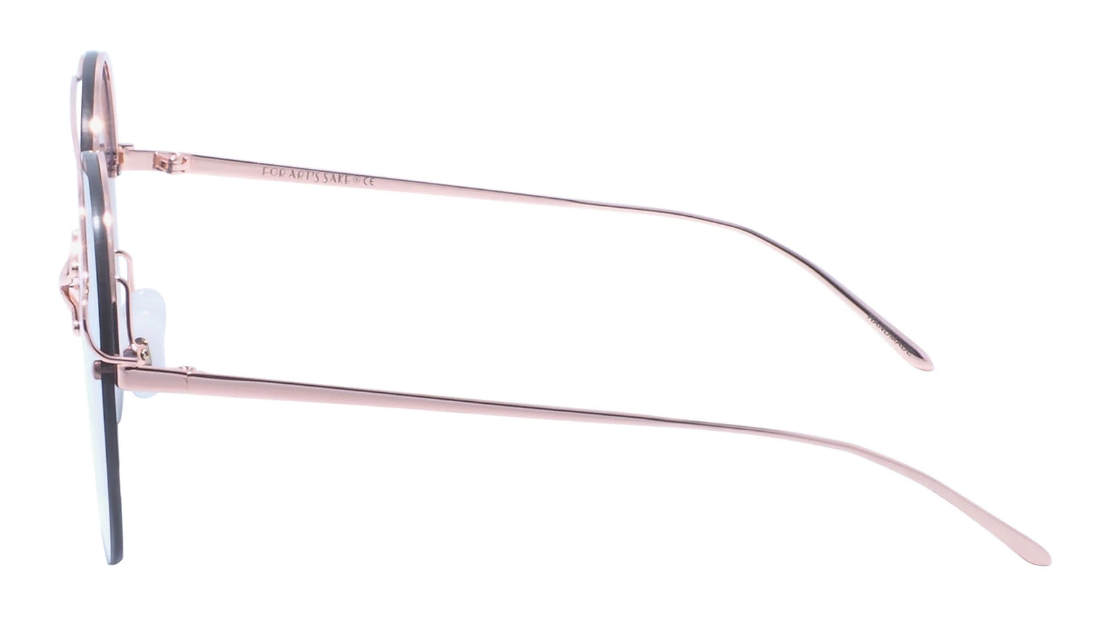 Женские солнцезащитные очки For Art's Sake Aqua Rose Gold JL4 оригинальный размер фото 4