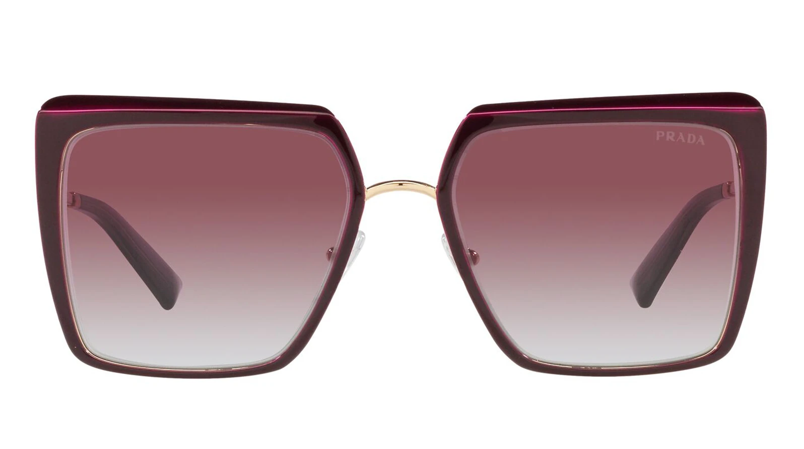 Солнцезащитные женские очки Prada 58WS VIY412 оригинальный размер фото 2