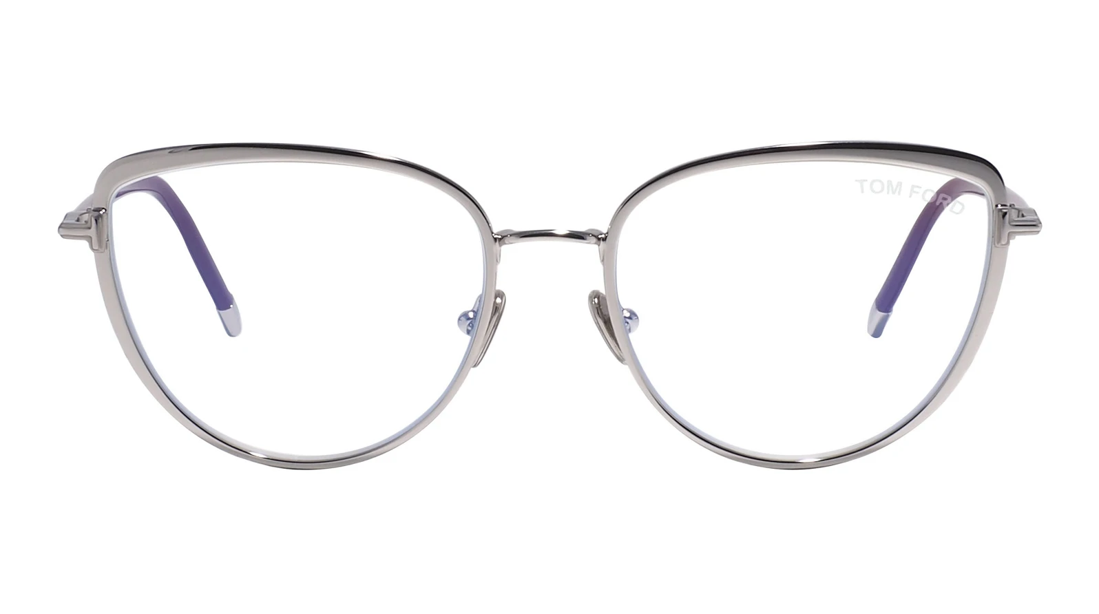 Женская оправа для очков Tom Ford 5741-B 016 (Кошачий глаз) оригинальный размер фото 2