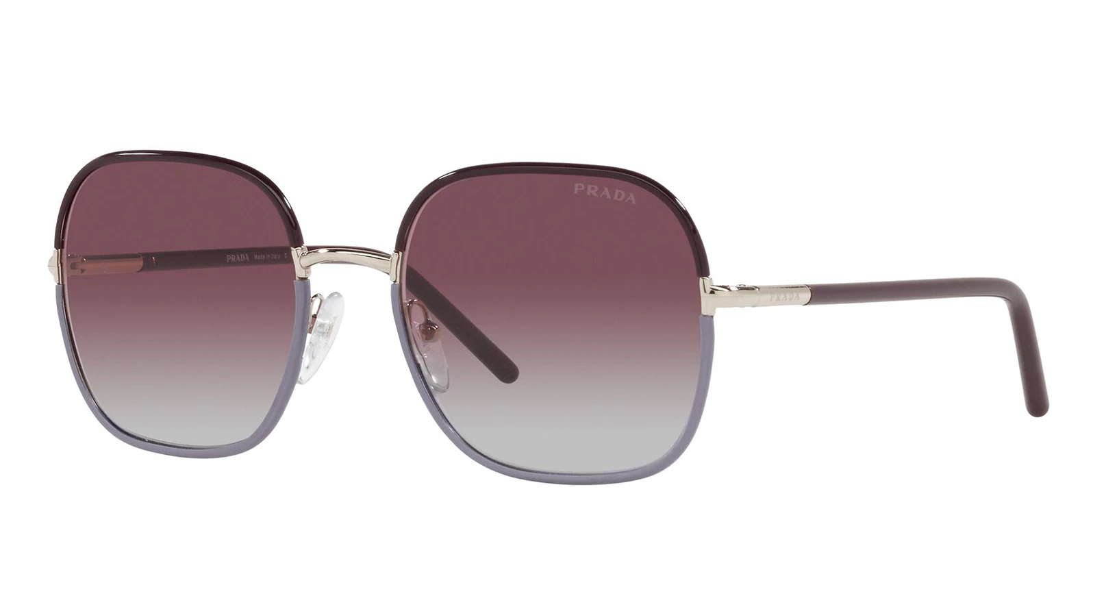 Женские солнцезащитные из пластика Prada 67XS 03U412 оригинальный размер фото 1