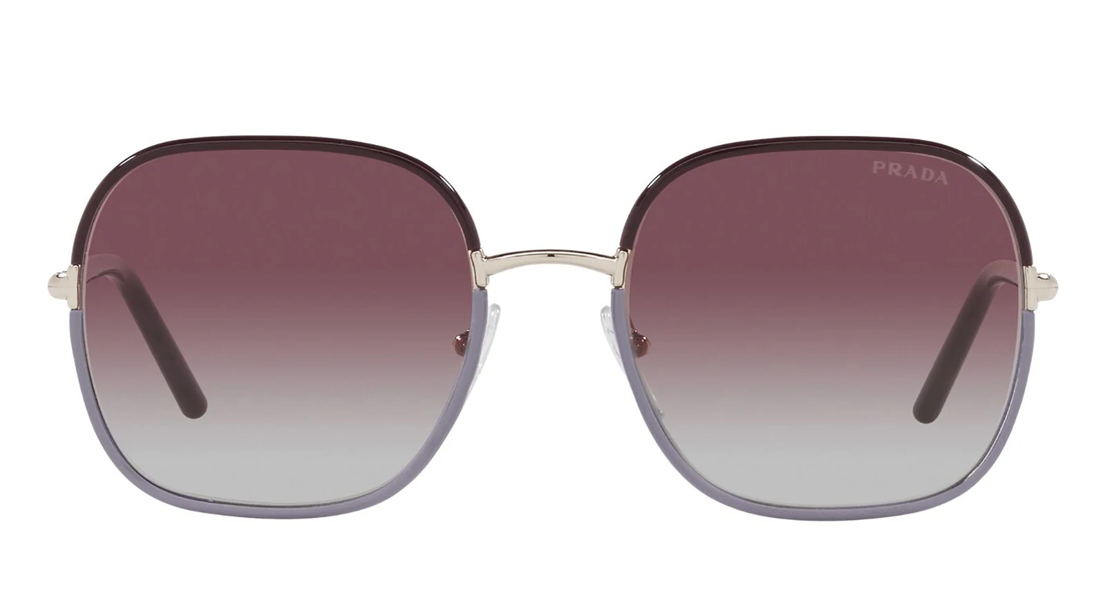Женские солнцезащитные из пластика Prada 67XS 03U412 оригинальный размер фото 2
